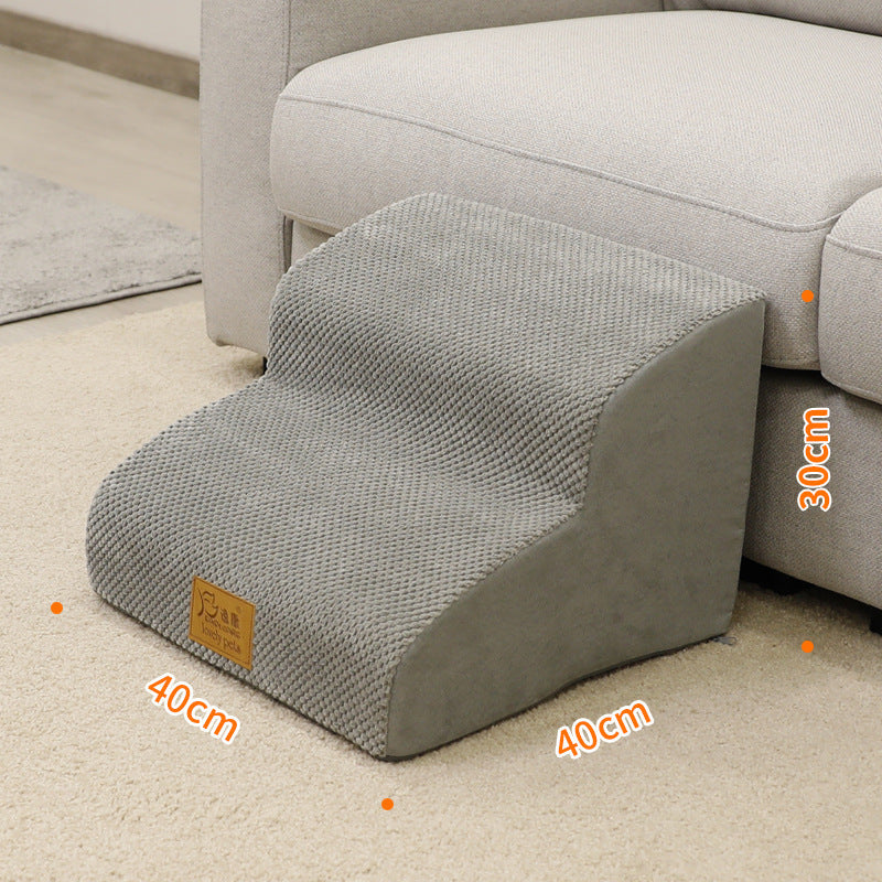 Bedside Pet Ladder – Small Dog & Cat Steps for Beds and Sofas