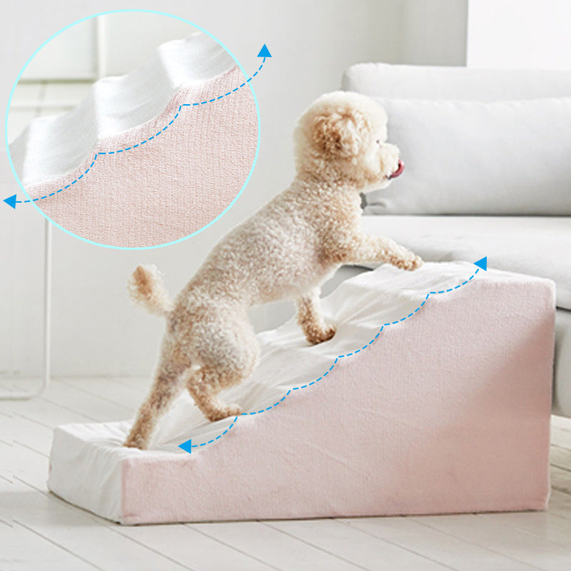 Bedside Pet Ladder – Small Dog & Cat Steps for Beds and Sofas
