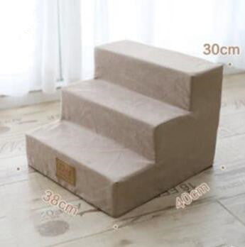 Pet Stair Ladder – Foldable Dog Steps for Beds, Sofas & Cars, Anti-Slip Design