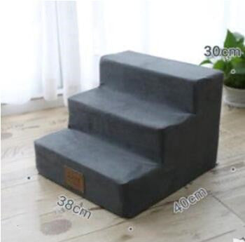 Pet Stair Ladder – Foldable Dog Steps for Beds, Sofas & Cars, Anti-Slip Design