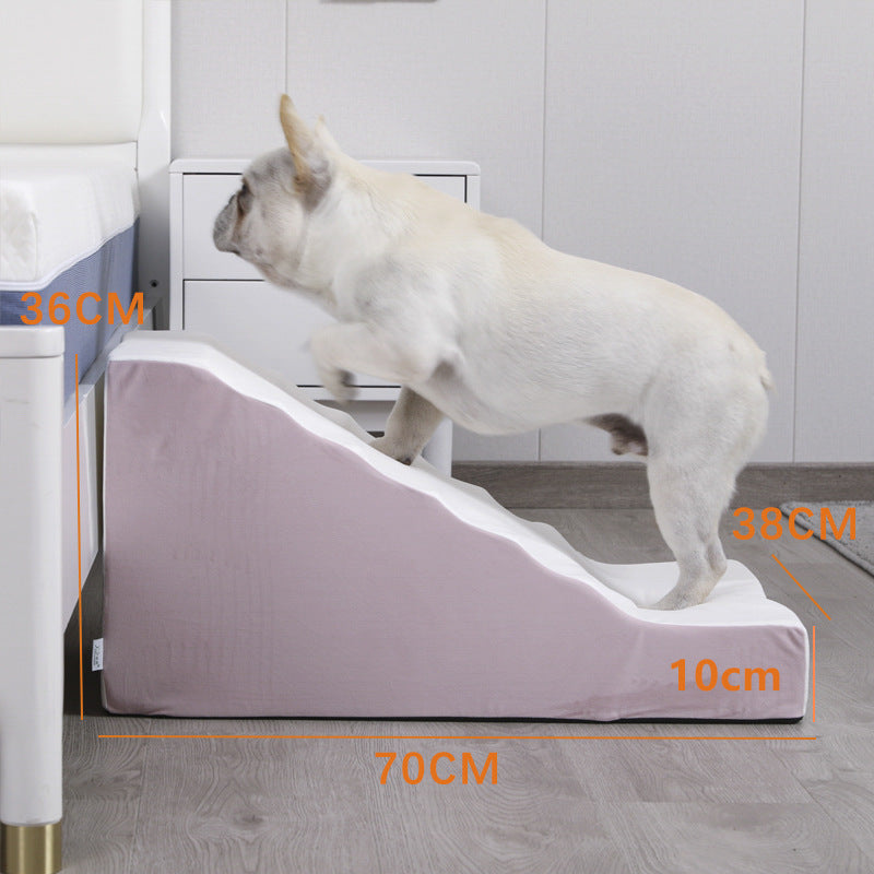 Bedside Pet Ladder – Small Dog & Cat Steps for Beds and Sofas