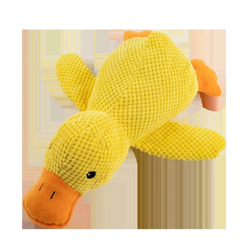 Dog Plush Duck Toy – Bite-Resistant, Squeaky Companion for Chewing & Comfort