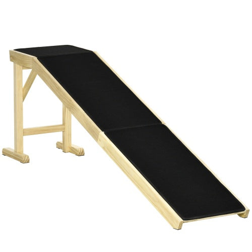 Pet Ramp for Dogs – Non-Slip Carpet Surface with Top Platform for Easy Access to Beds & Sofas