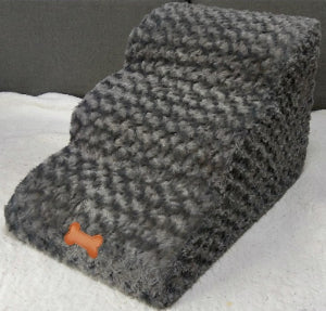 Removable & Washable Sponge Pet Stairs – Soft 3-Step Ladder for Small Dogs & Cats